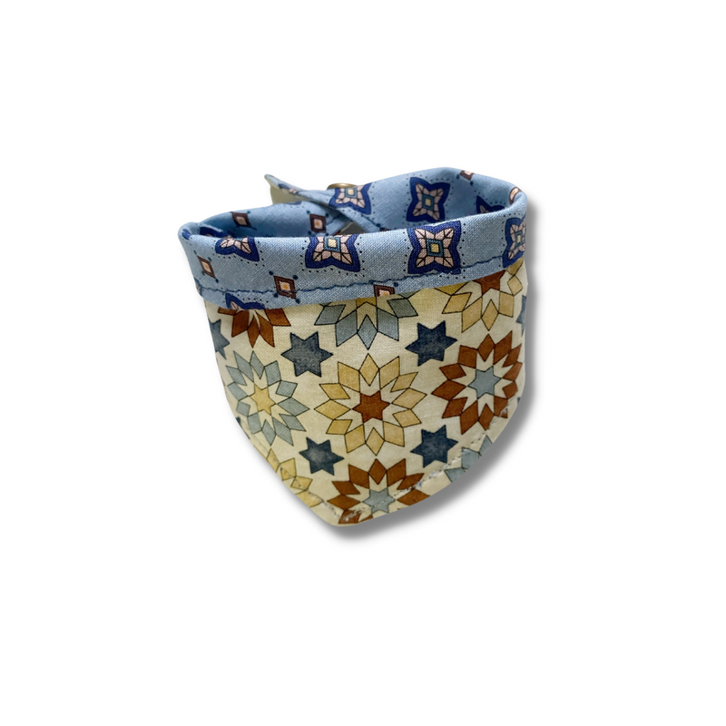 Bandana algodón reversible