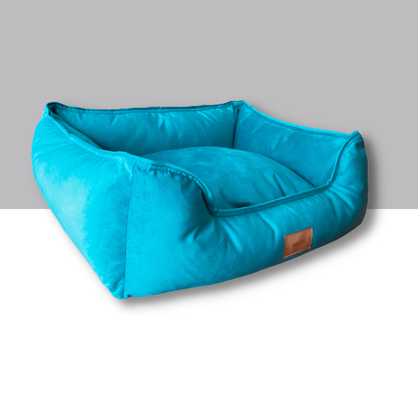 Funda para cama modelo Lounge felpa turquesa