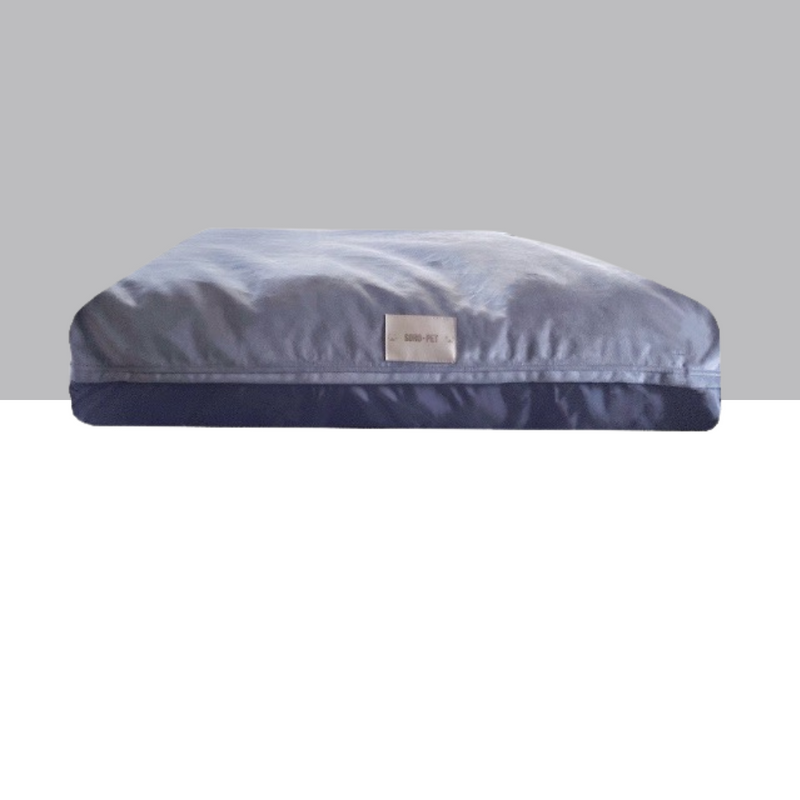 Funda para cama Cozy Nap felpa gris