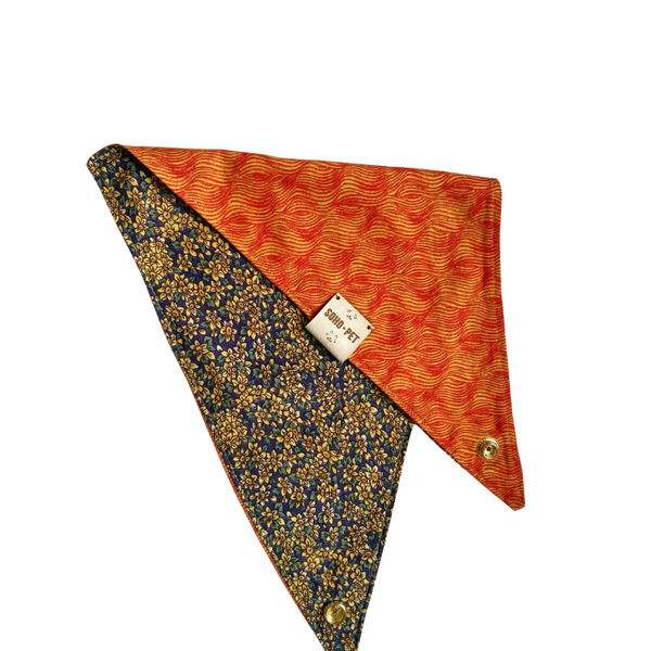 Bandana algodón reversible