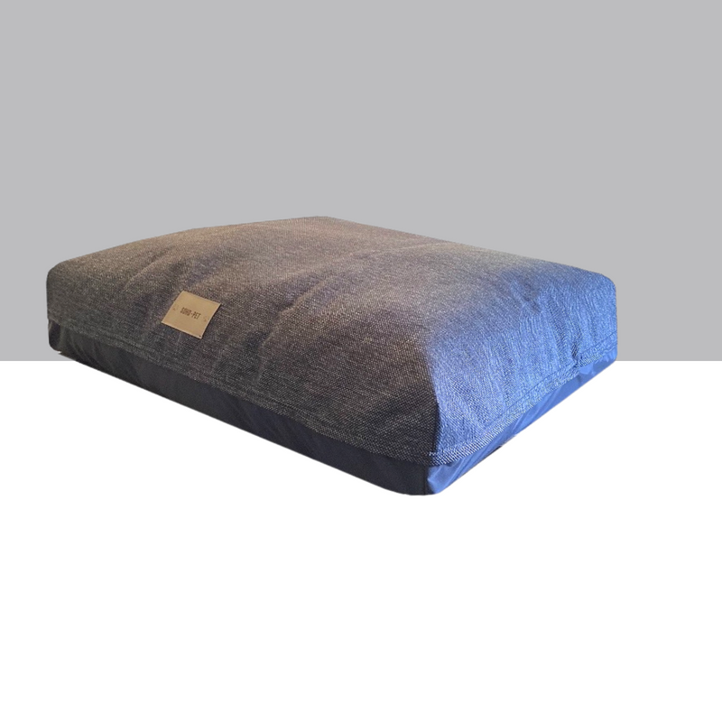 Cama Cozy Nap tapicería  gris oscuro