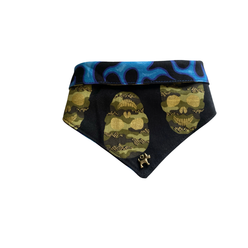 Bandana algodón reversible