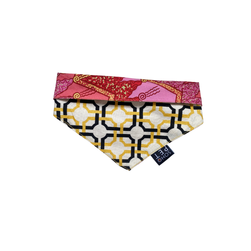 Bandana algodón reversible