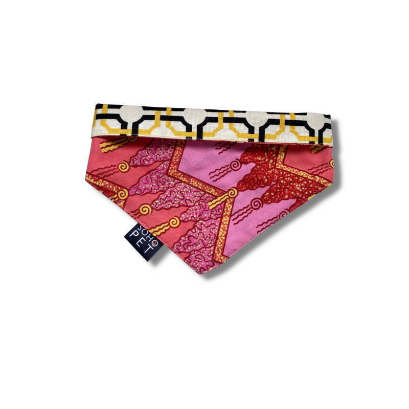 Bandana algodón reversible