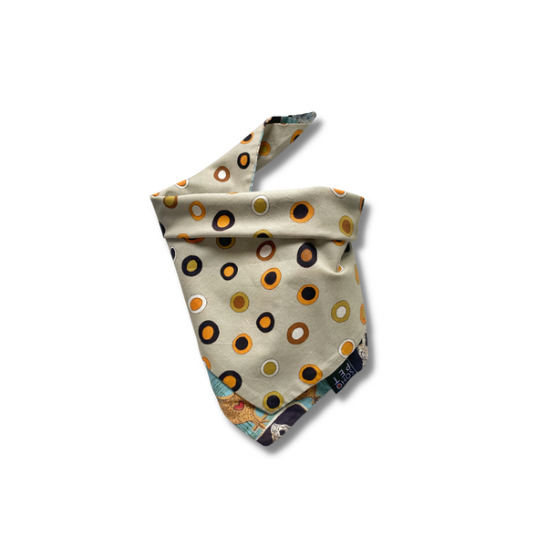 Bandana algodón reversible