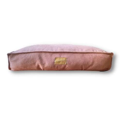 Funda para Cama Pouff  tapicería Rosa