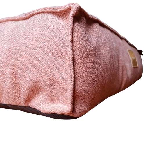 Funda para Cama Pouff  tapicería Rosa